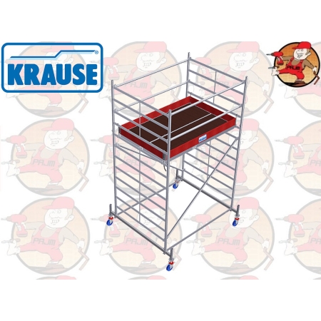 735232 KRAUSE rusztowanie - STABILO serii 50 ; 2,0 x 1,50 m wysokość robocza 6,40 m